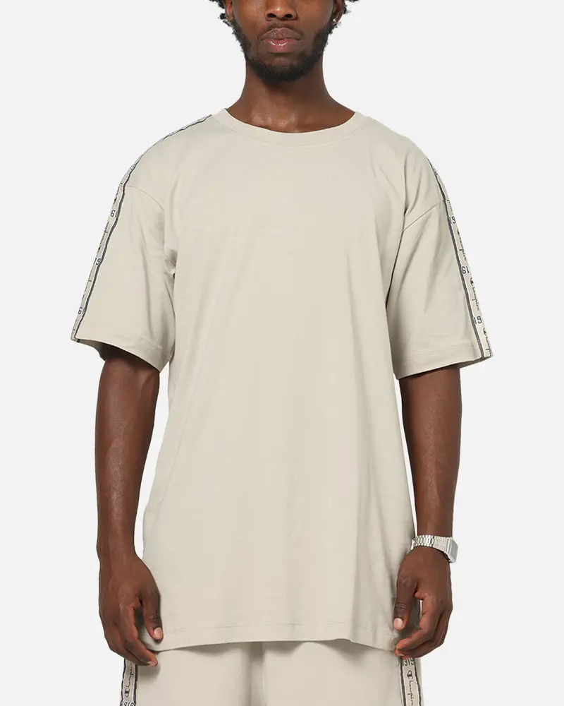 Champion Sps Lux Taping T-Shirt Beige 1