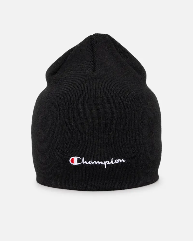 Champion Sps Script Beanie Black 1