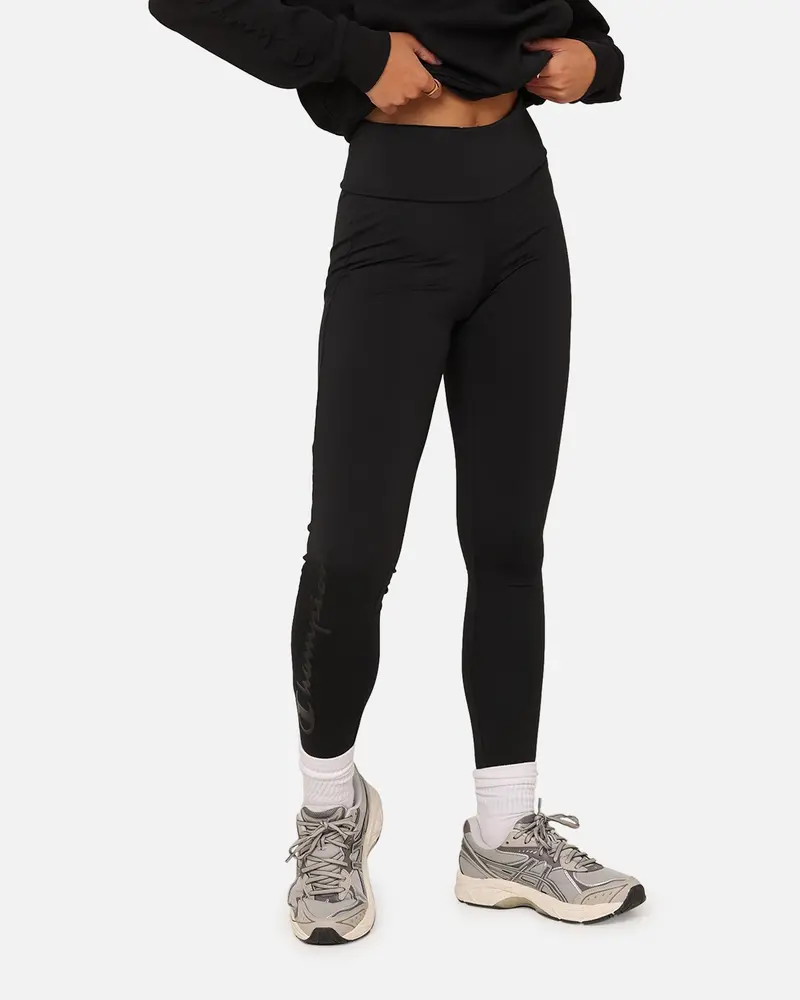 Champion Women's Rochester Tech Leggings Black 1