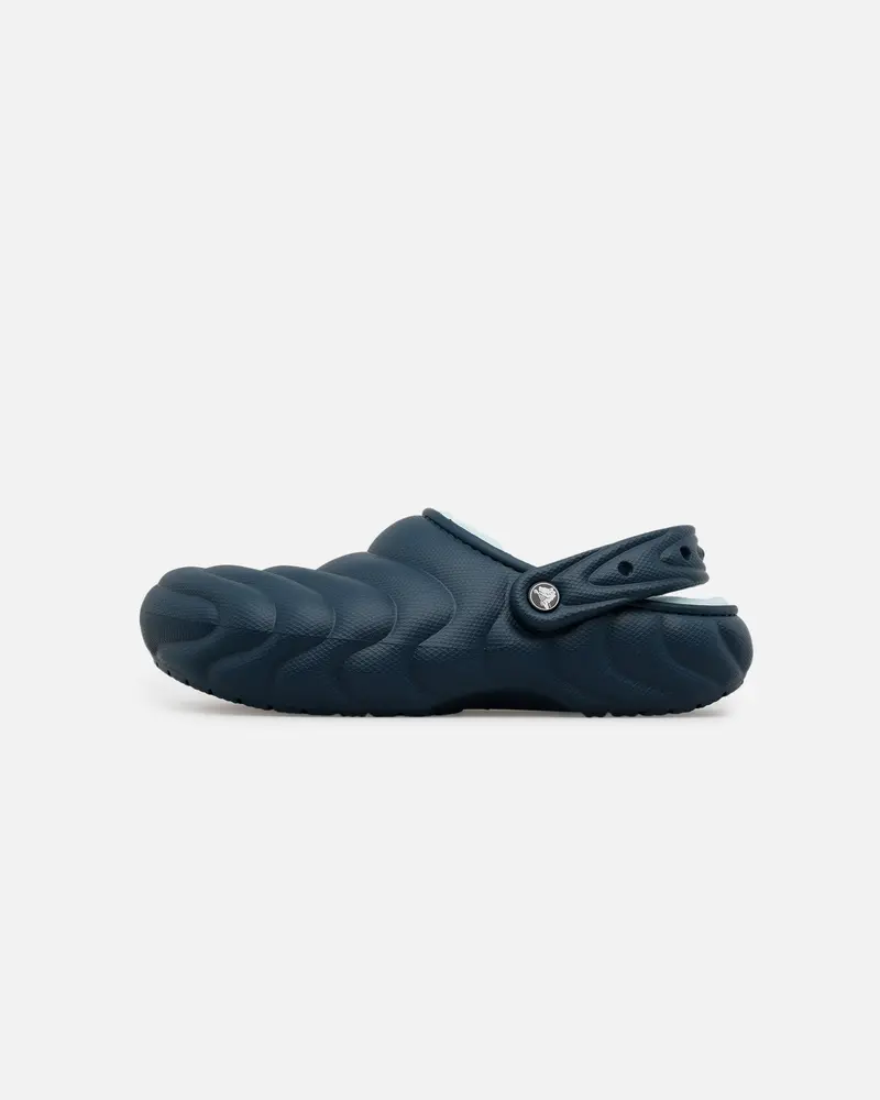 Crocs Classic Lined Over Puff Clog Midnight Blue 1