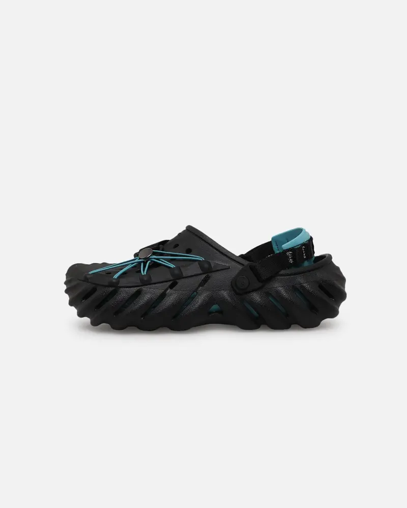 Crocs Echo Reflective Laces Clog Black 1