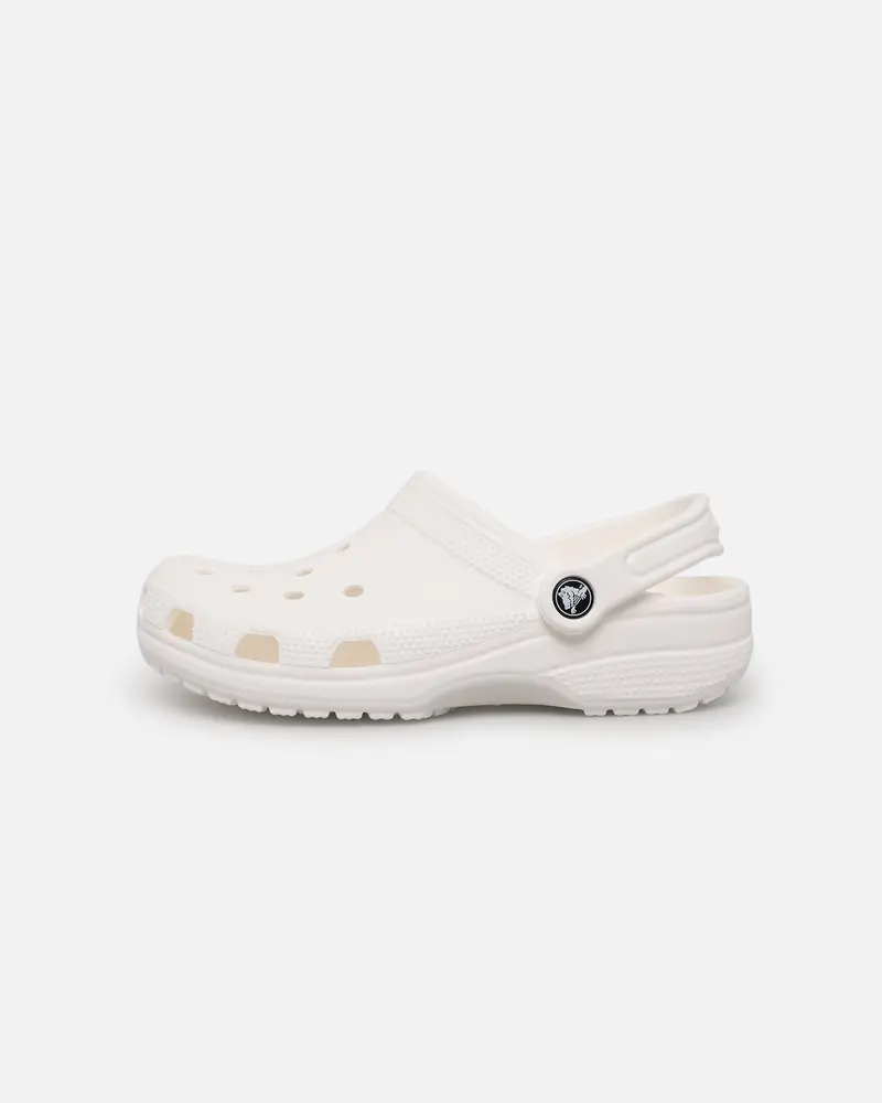 Crocs Kids' Classic Clog (Gs) White 1