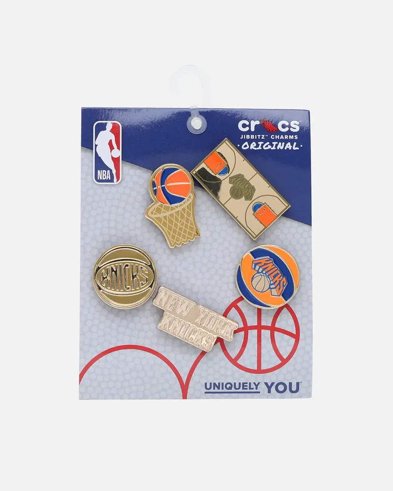 Crocs New York Knicks 5 Pack Jibbitz Charms Multi 1