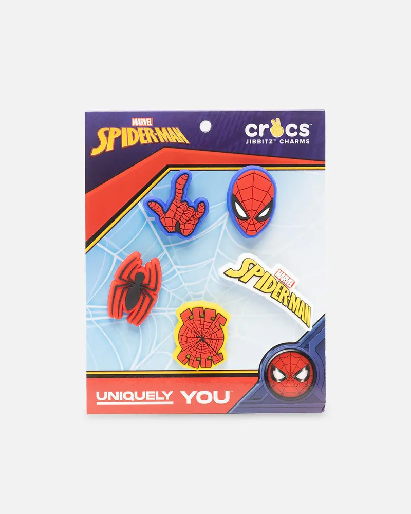 Crocs X Marvel Spider-Man Jibbitz™ Charms 5 Pack Multi 1