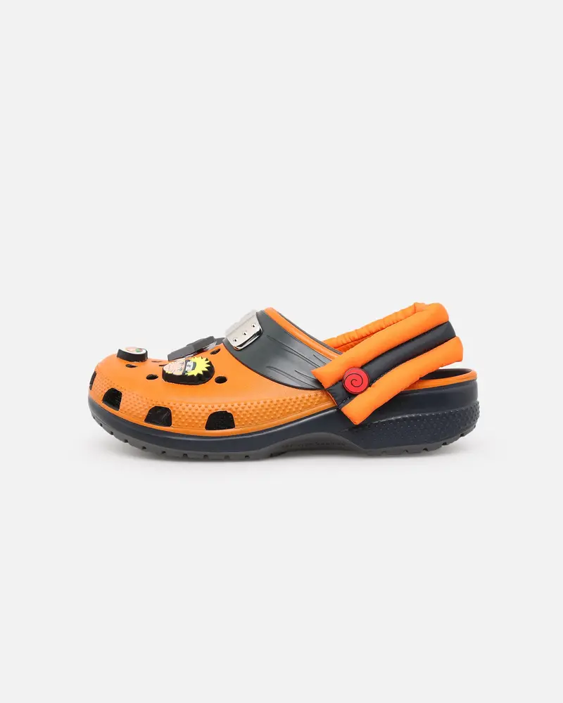 Crocs X Naruto Kids' Classic Clog (Gs) Graphite 1