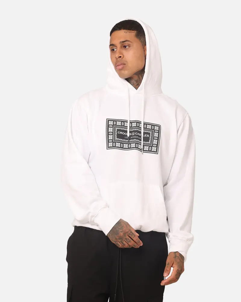 Crooks & Castles Box Relic Hoodie White 1