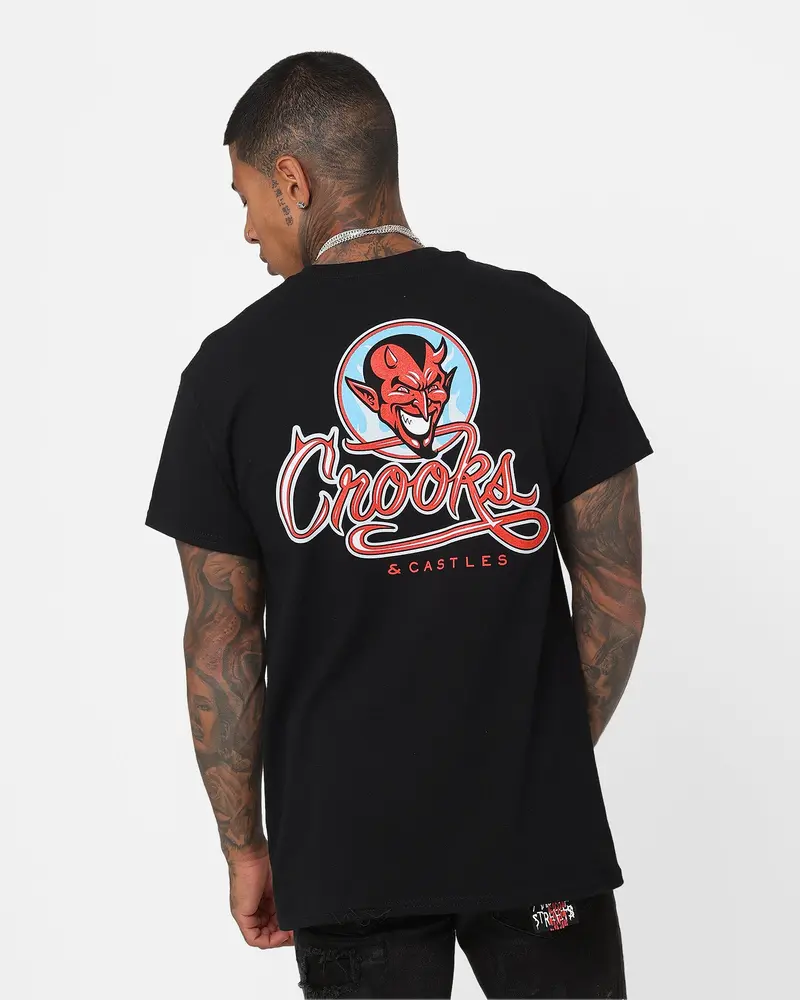 Crooks & Castles Cunning T-Shirt Black 1
