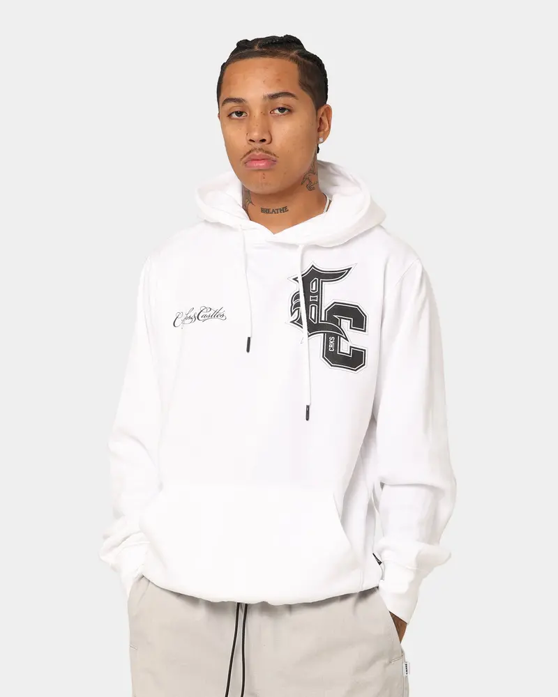 Crooks & Castles Varsity Of Old Hoodie White 1