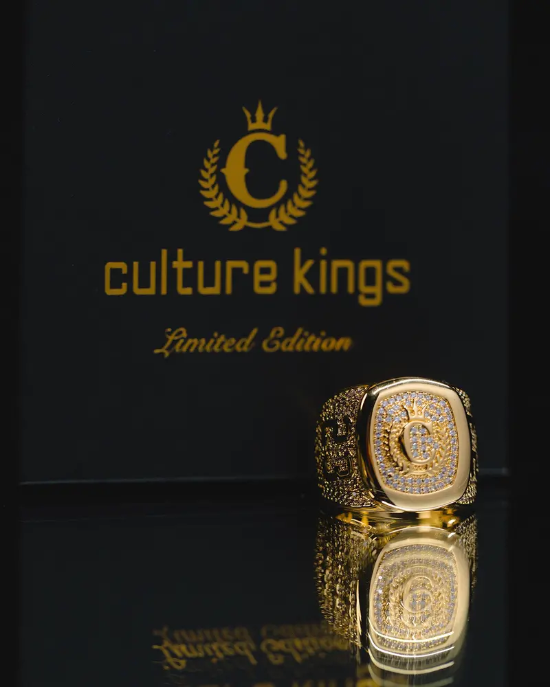 Culture Kings '23 Championship Ring Iced Gold 1
