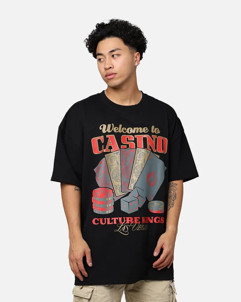 Culture Kings Casino Vegas T-Shirt Black 1
