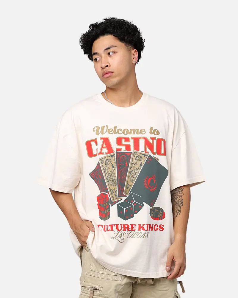 Culture Kings Casino Vegas T-Shirt Off White 1