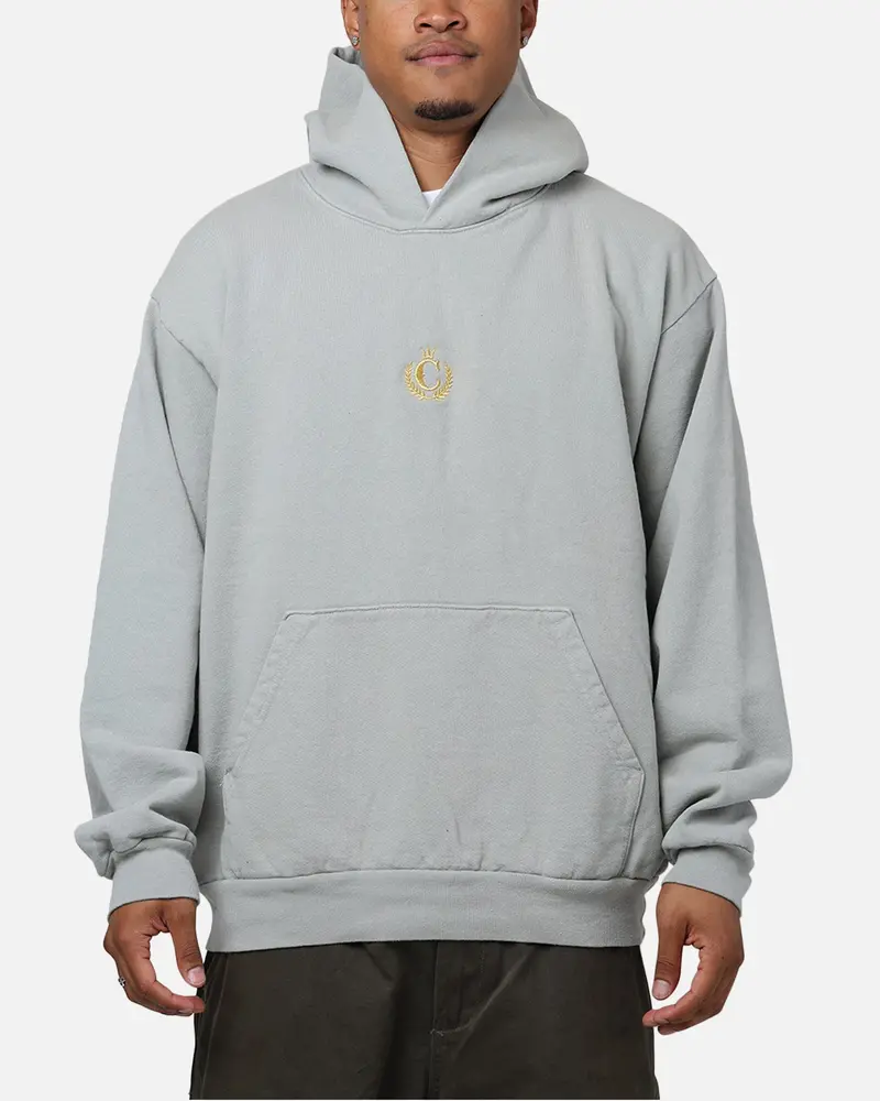 Culture Kings Ck Embroidered Hoodie Sage 1