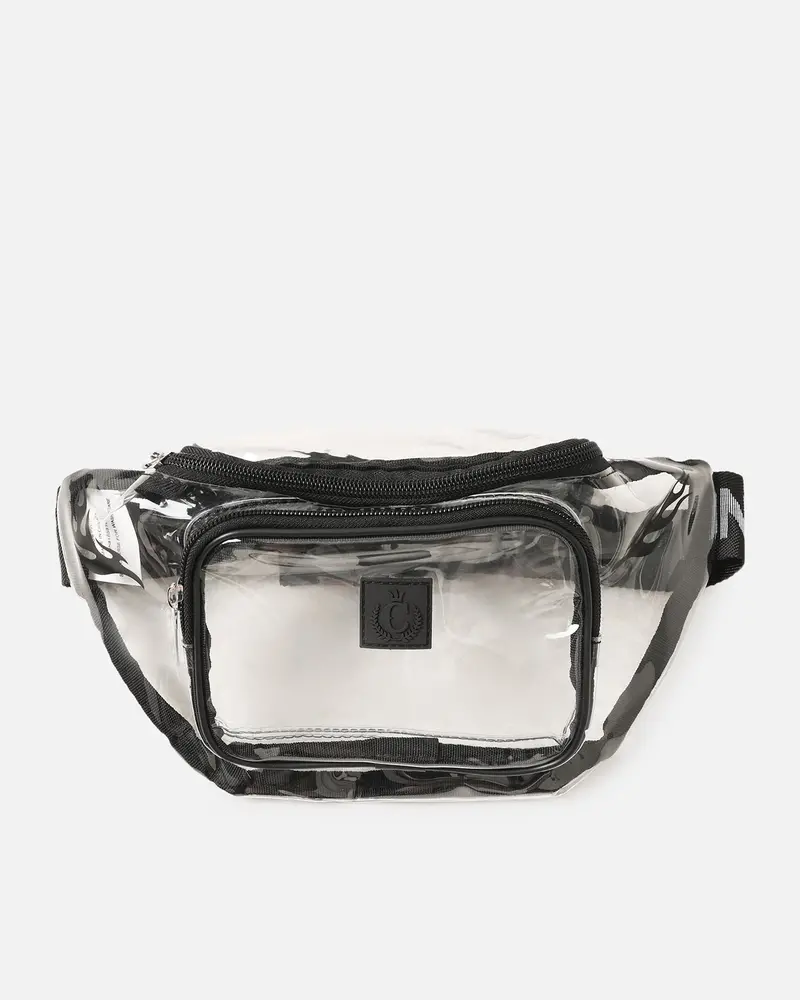 Culture Kings Ck Festival Side Bag Clear/Black 1