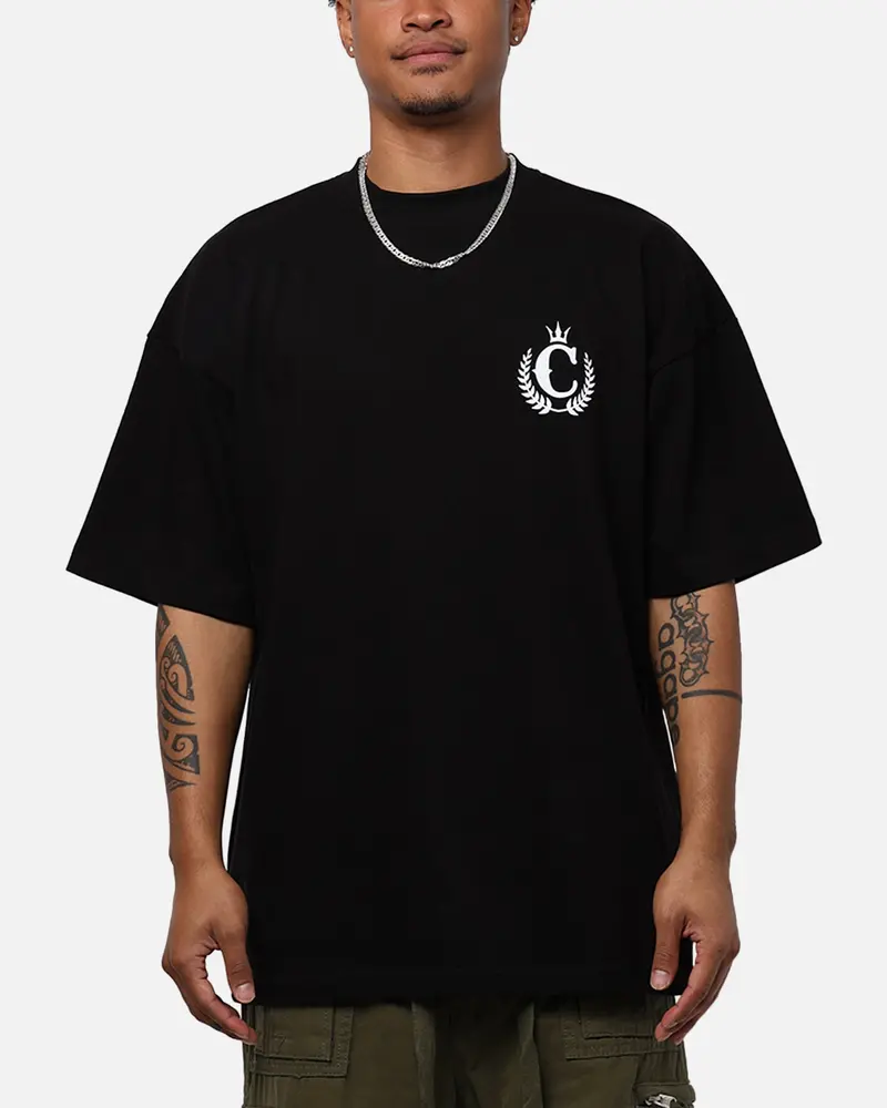 Culture Kings Ck Logo Core T-Shirt Black 1