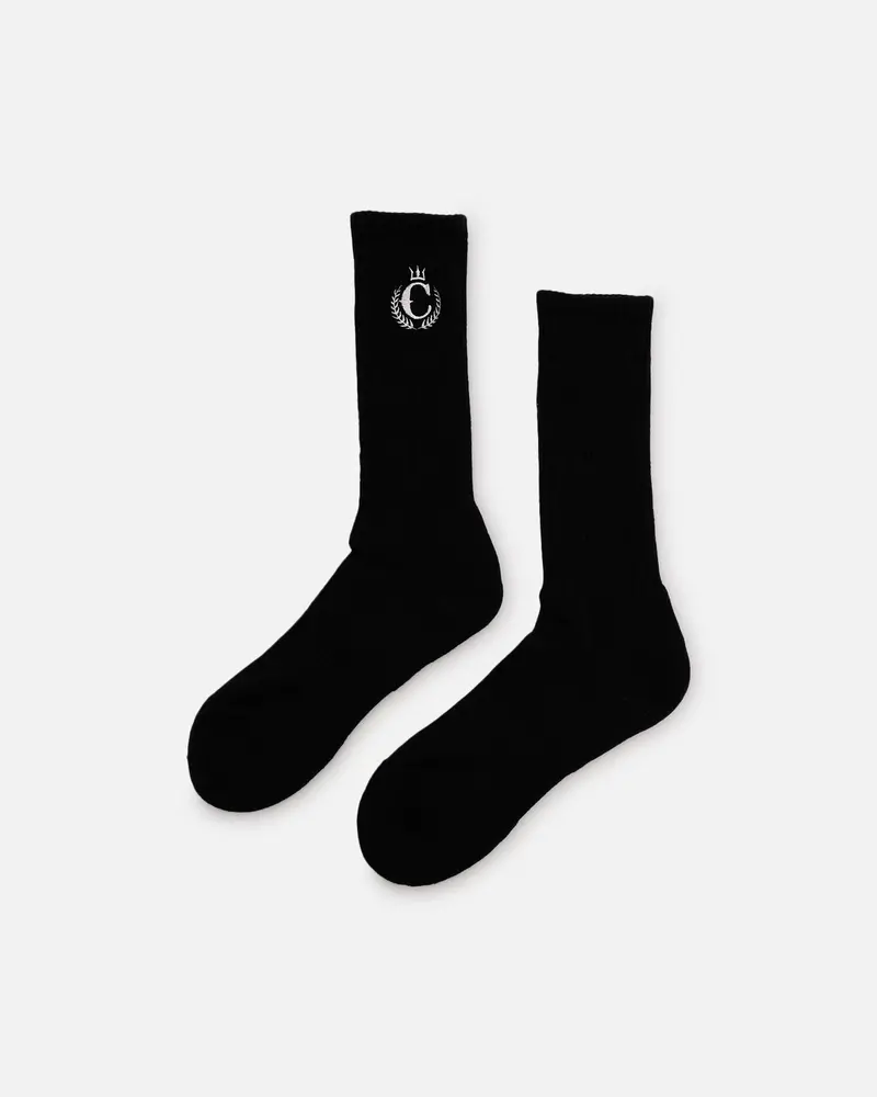 Culture Kings Ck Nfs Crew Socks Black/White 1