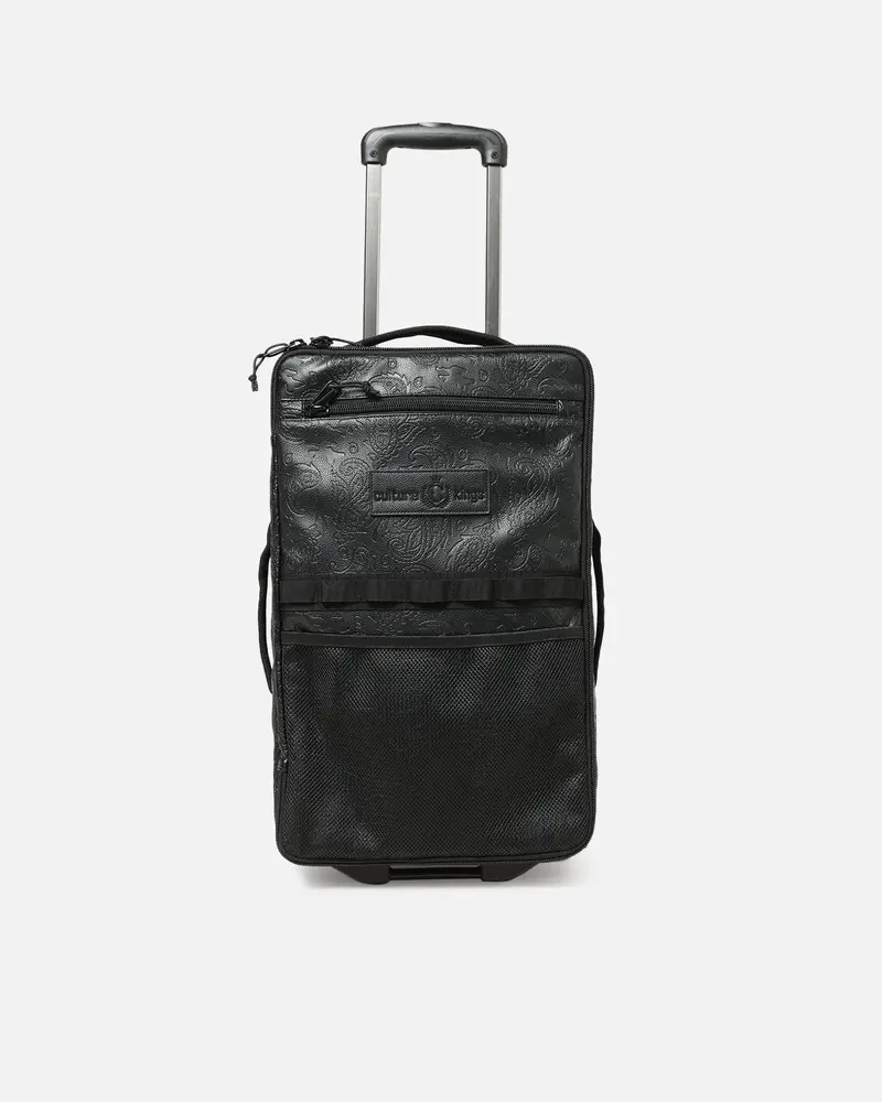 Culture Kings Ck Nfs Paisley Escape Suitcase Black 1