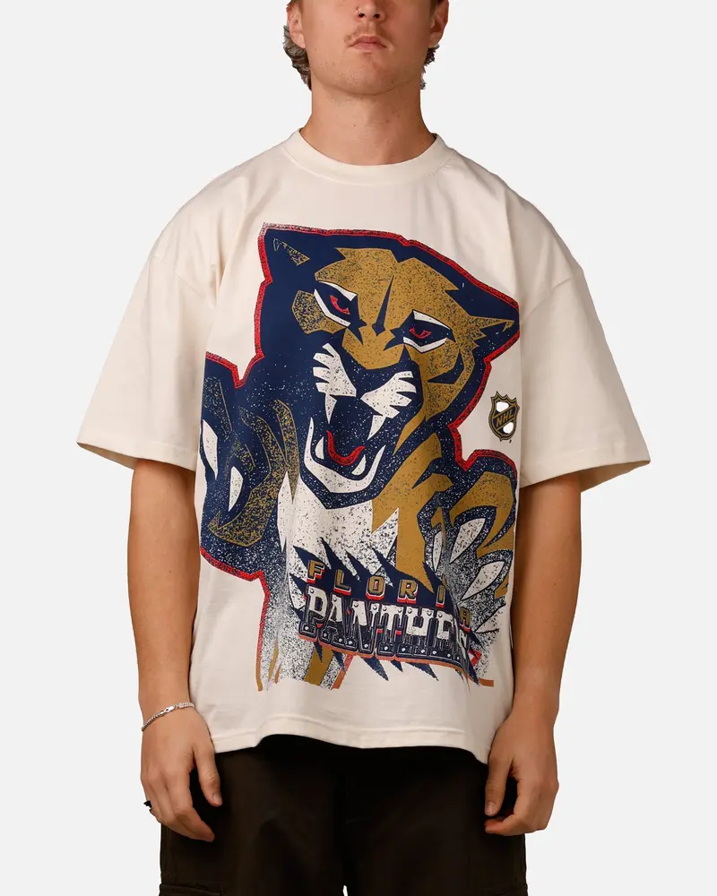 Culture Kings Florida Panthers Vintage T-Shirt Off White 1