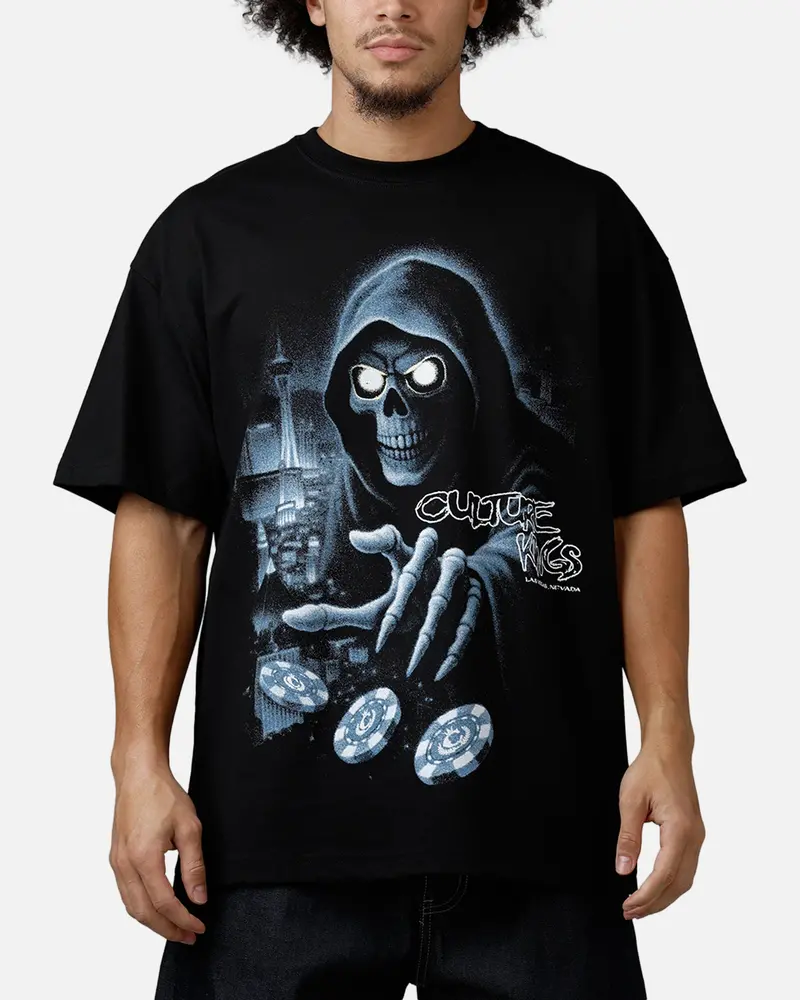 Culture Kings Las Vegas New Reaper T-Shirt Black 1