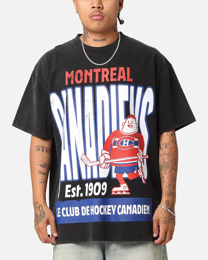Culture Kings Montreal Canadiens Heavy T-Shirt Vintage Black 1