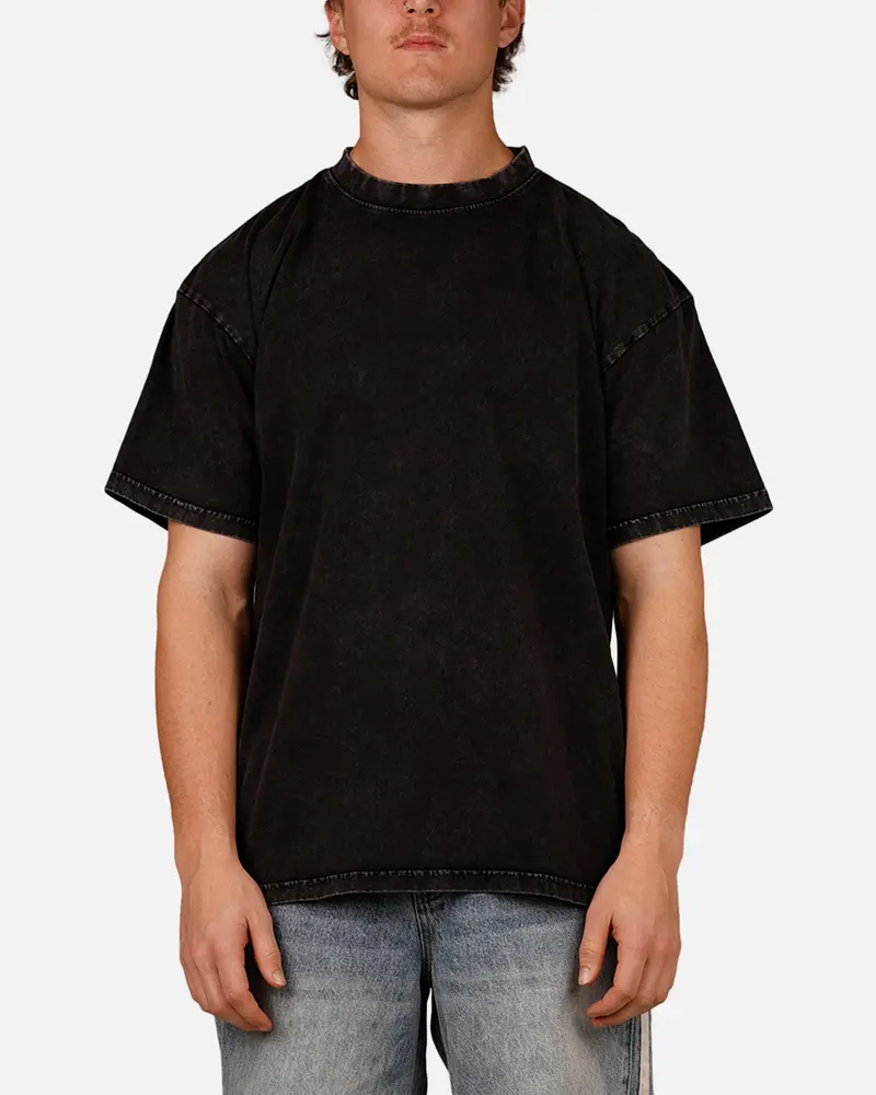 Culture Kings Rodeo T-Shirt Black Acidwash 1