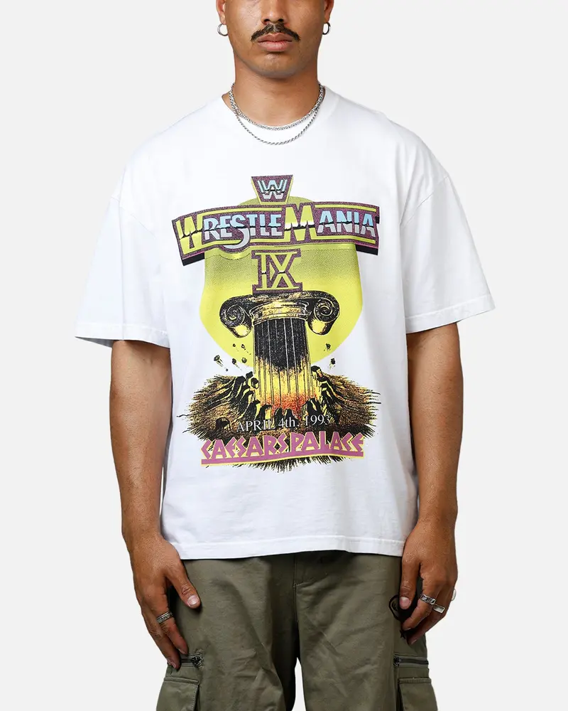 Culture Kings Wwe Wrestlemania 9 Vintage T-Shirt White 1