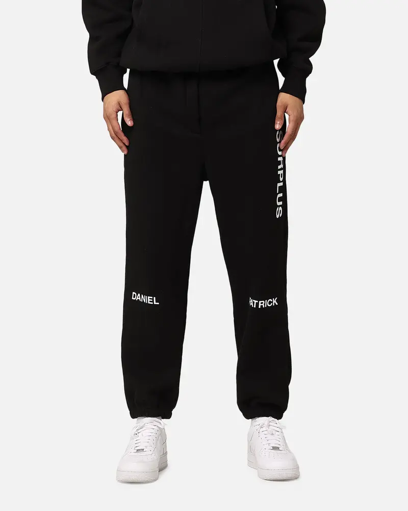Daniel Patrick Surplus Logo Sweatpants Black 1