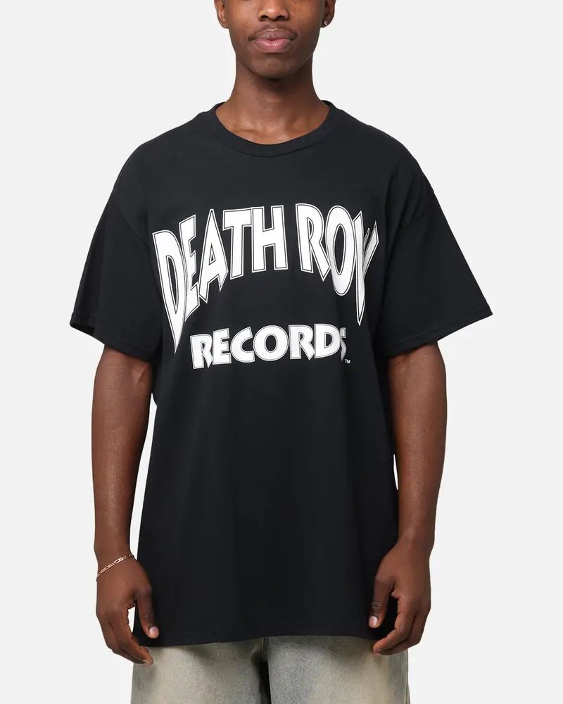 Deathrow Records Basic Logo T-Shirt Black 1