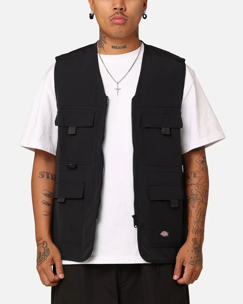 Dickies Angleton Utility Vest Black 1