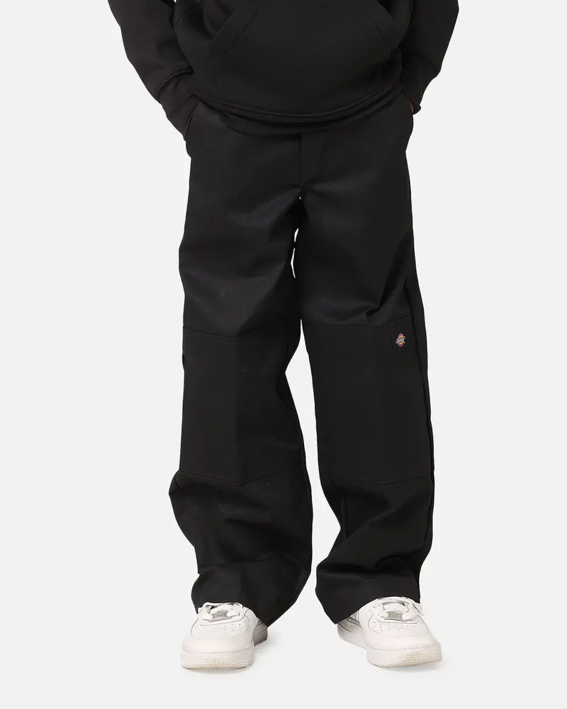 Dickies Kids' 85-283 Loose Fit Double Knee Pant Black 1