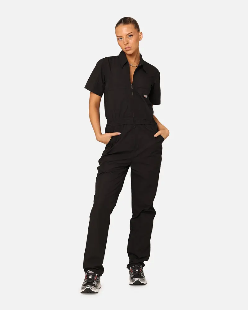 Dickies Women's Katy Overalls Black 1