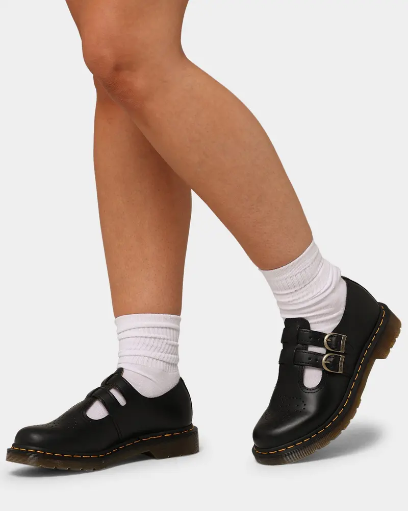 Dr Martens Women's 8065 Mary Jane Black Smooth 1