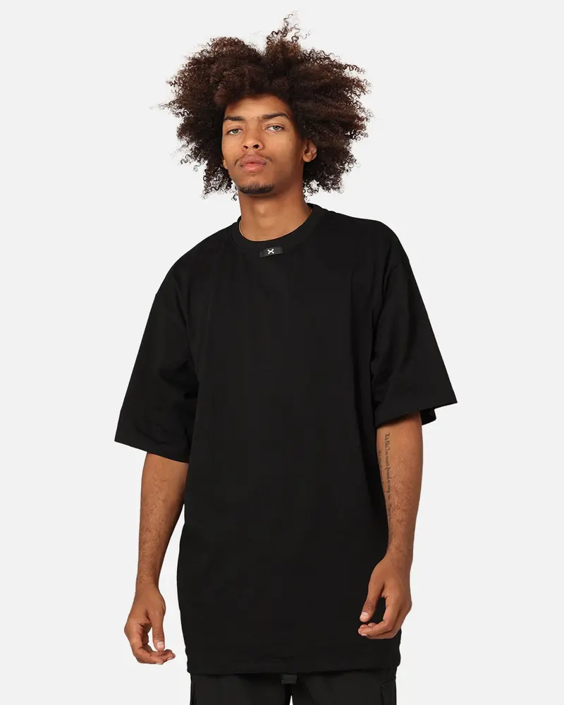 Dxxmlife L-0 A Baggy Blank T-Shirt Black 1