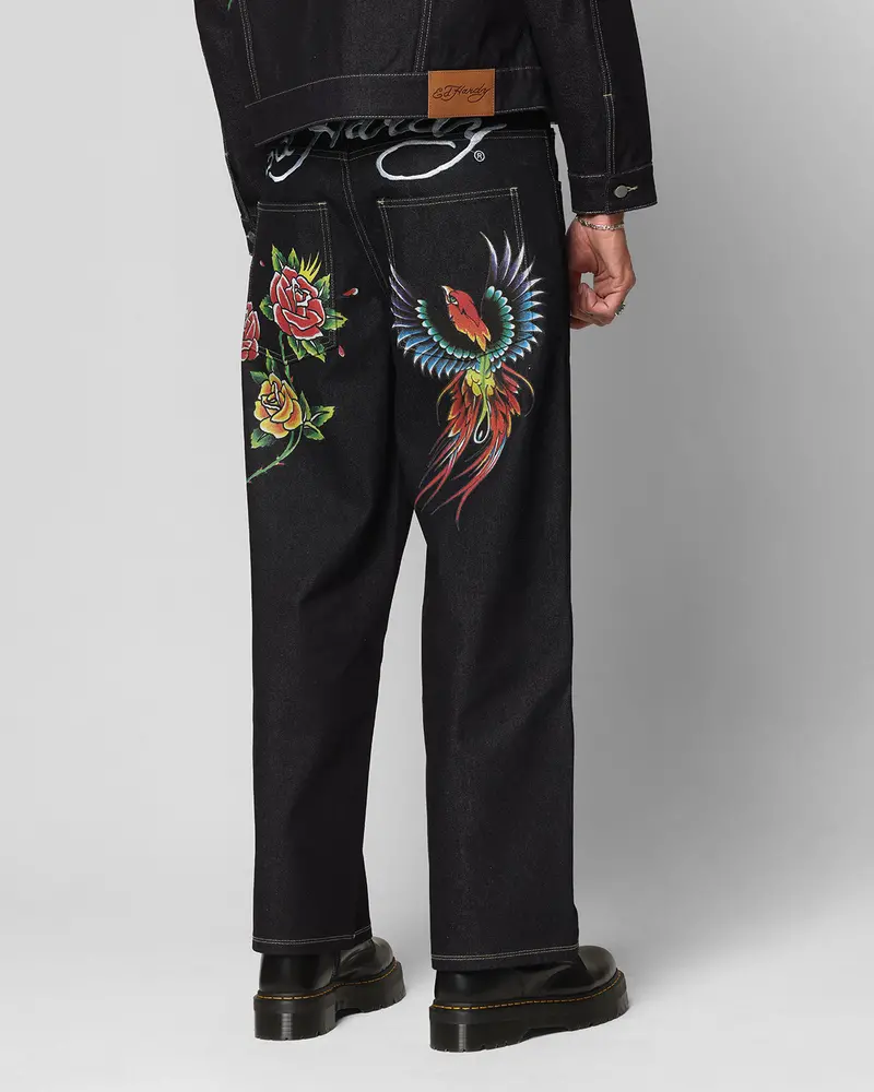 Ed Hardy Denim Jeans Raw Indigo 1