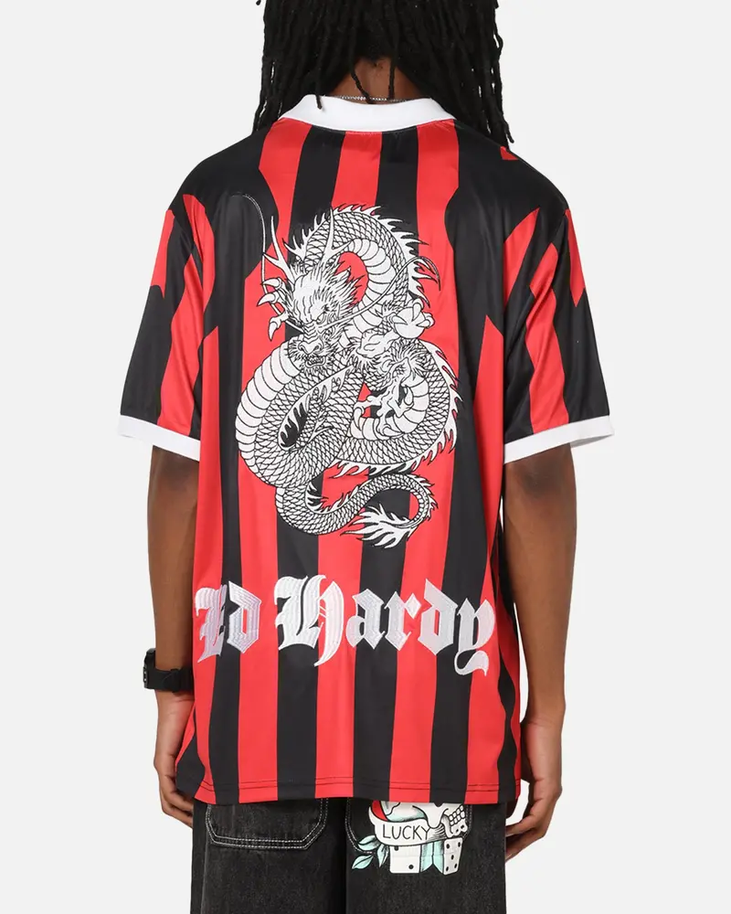 Ed Hardy Shinjuku Jersey Red/Black 1