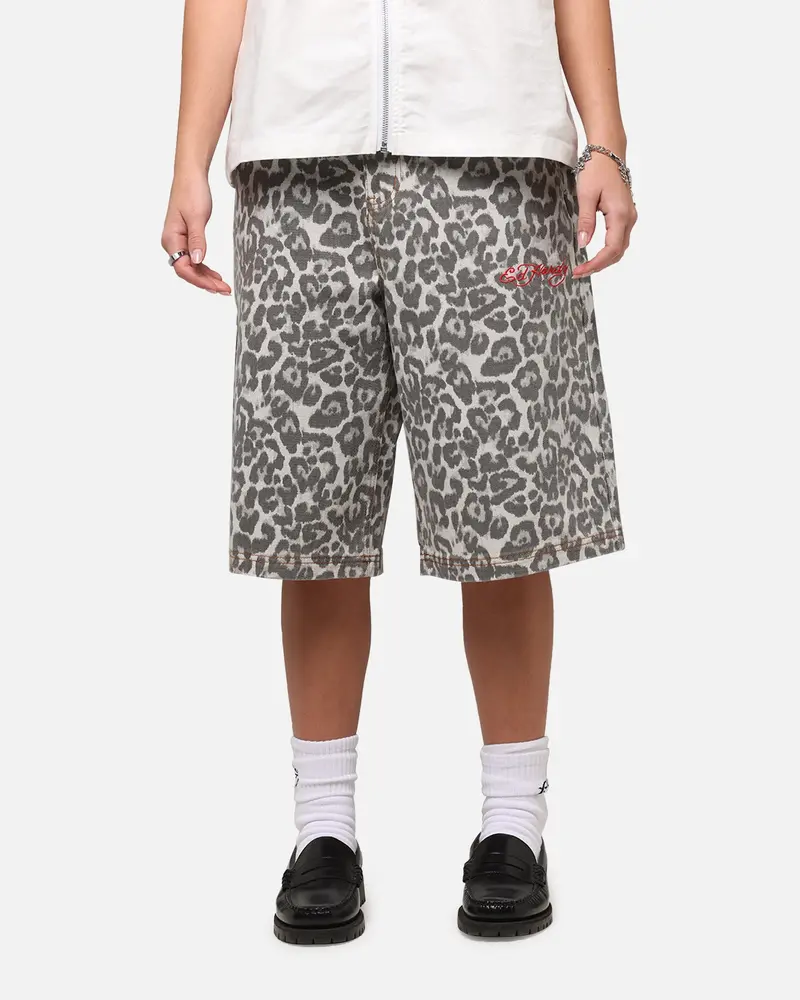 Ed Hardy Women's Leopard Jorts Leopard 1