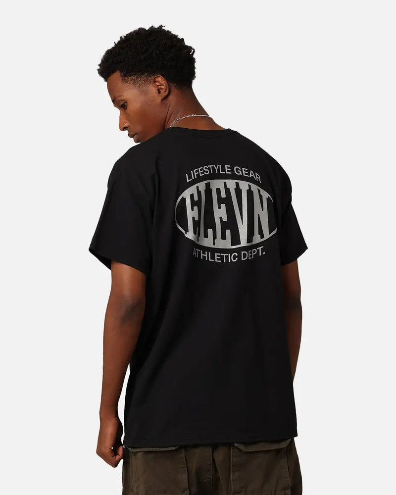 Elevn Clothing Co Athleisure T-Shirt Black 1