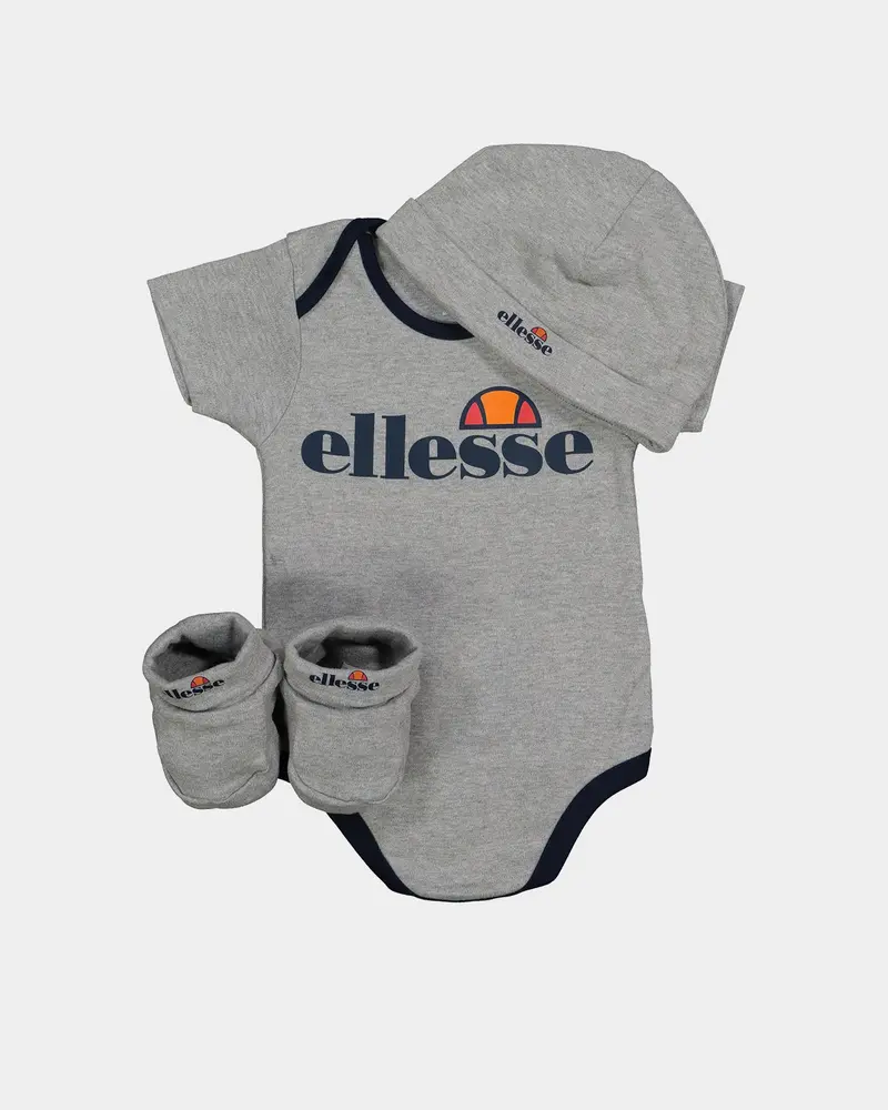 Ellesse Infants' Alito 3 Piece Set Grey Marle 1