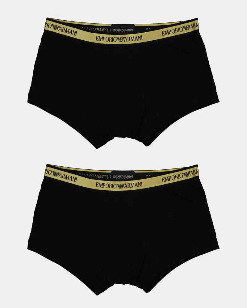 Emporio Armani 2 Pack Trunk Black/Gold 1