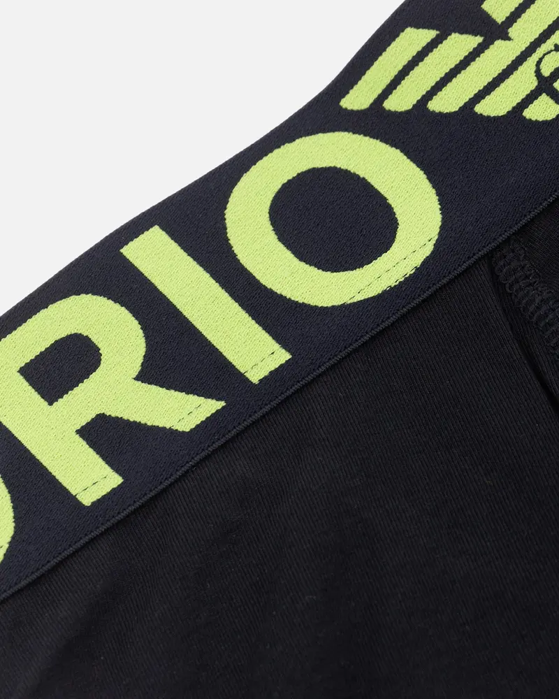 Emporio Armani Boxer Logo Black/Green 1