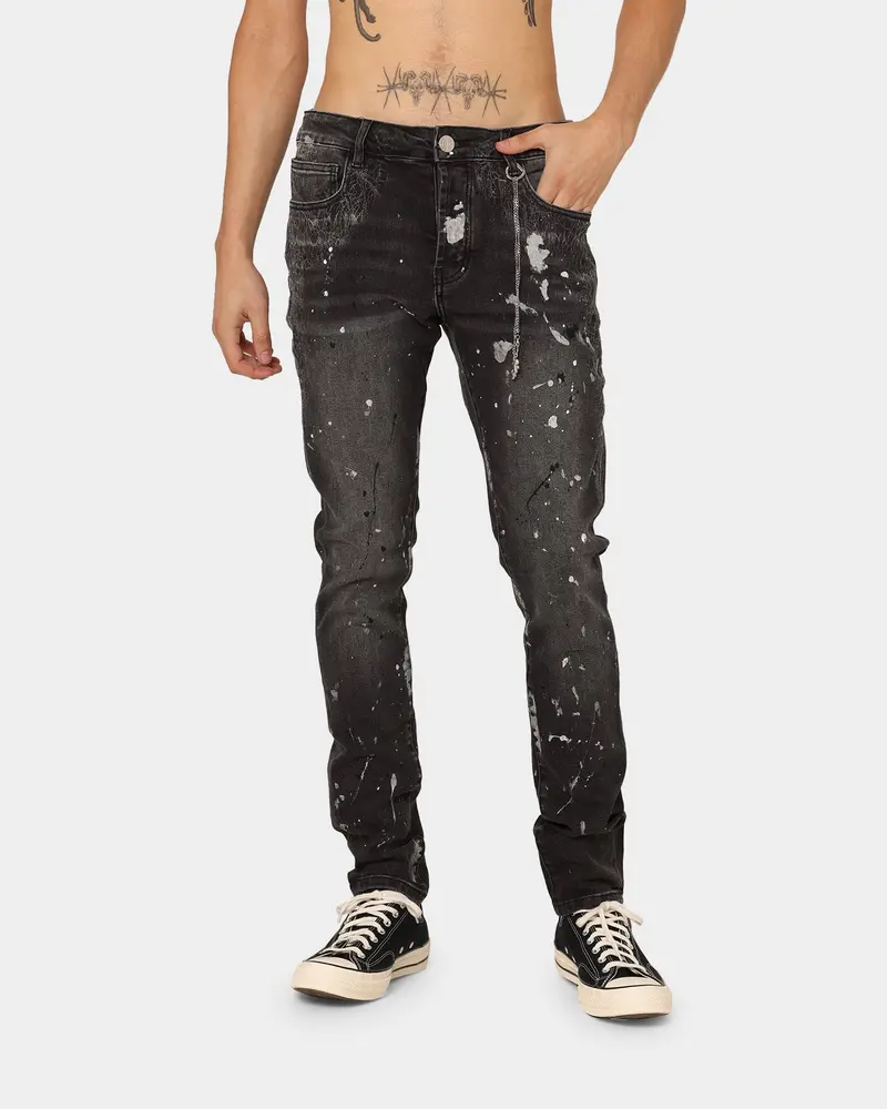 En Noir Inc Cash Jeans Washed Black 1