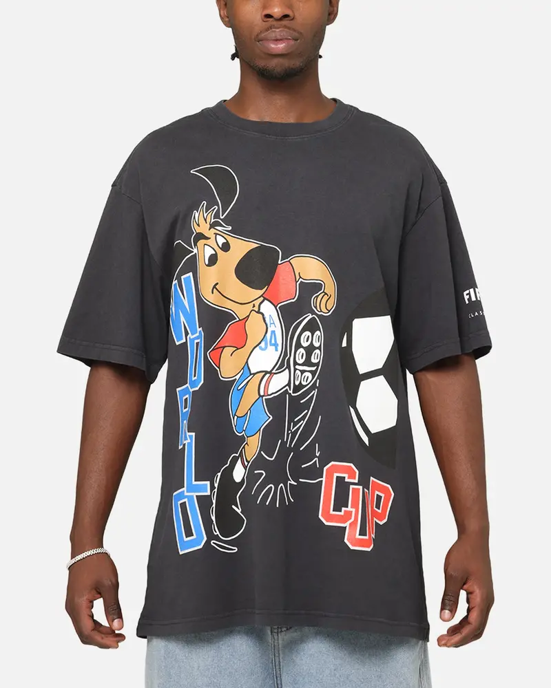 Fifa Usa Mascot World Cup T-Shirt Faded Black 1
