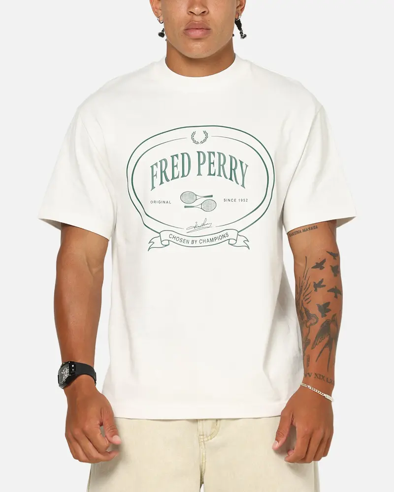 Fred Perry Chosen By Champions T-Shirt Snow White 1