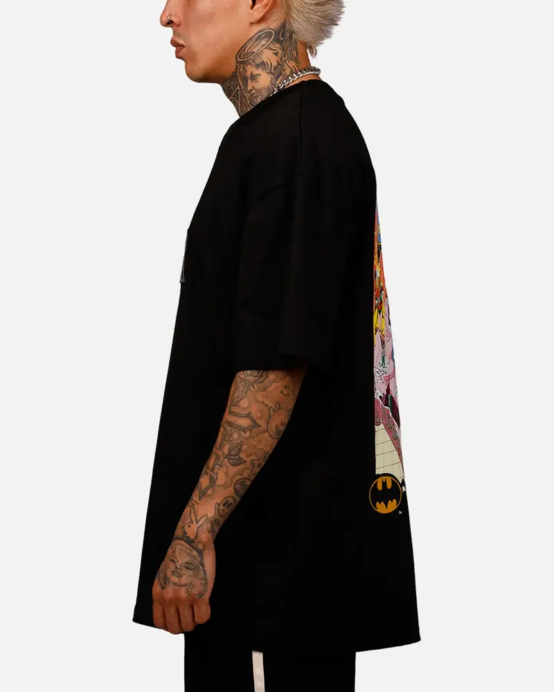 Freeze Max Dc Batman The Joker 'Troublemakers' Fireworks T-Shirt Black 5