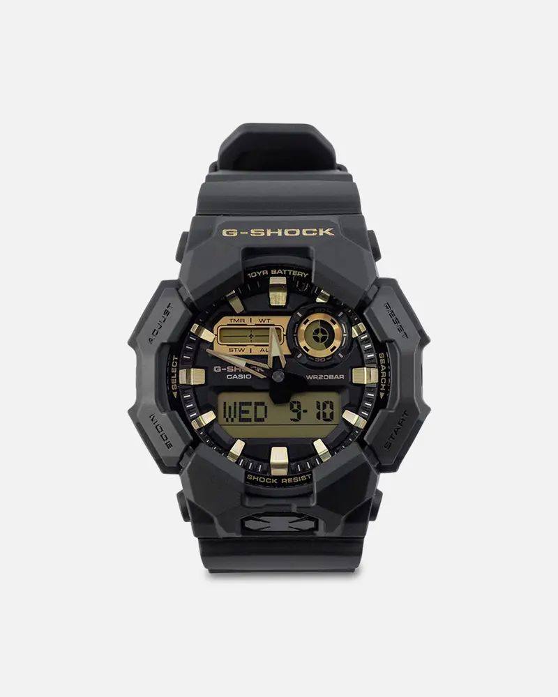 G Shock Ga010gb-1A9 Watch Black/Gold 1