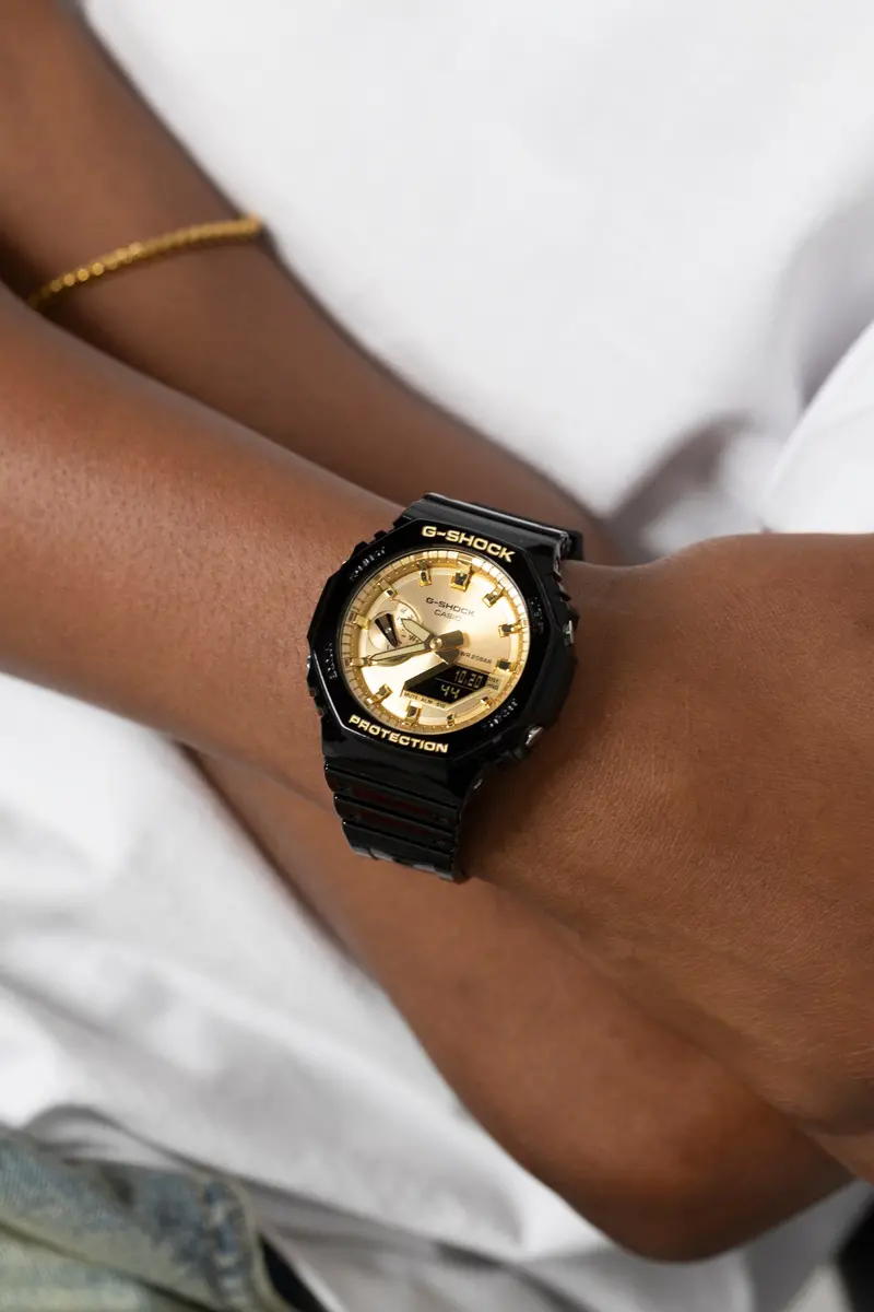 G Shock Ga2100gb-1A Black/Gold 1