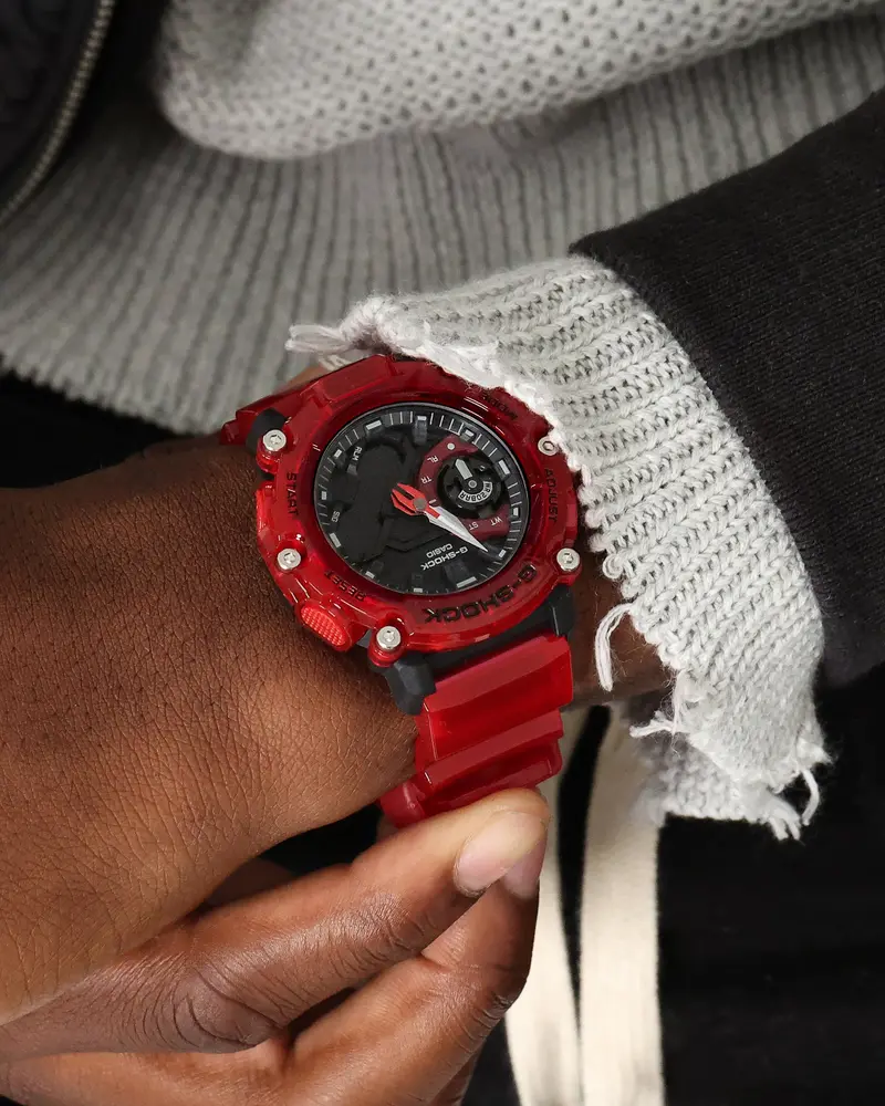 G Shock Ga2200skl-4A Red 1