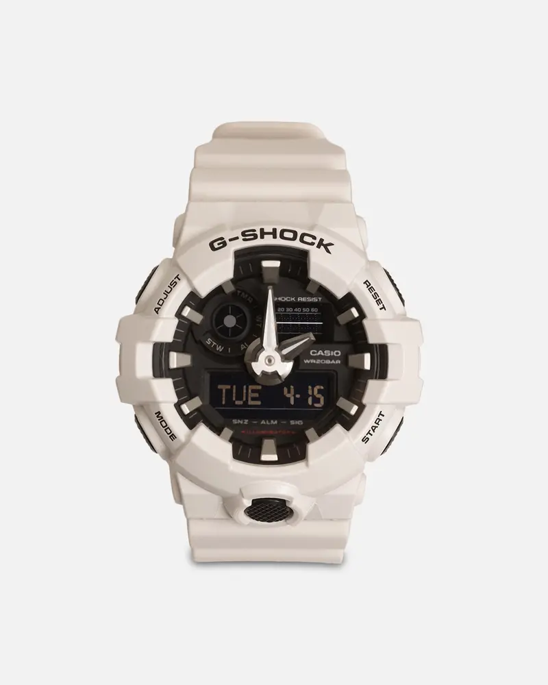 G-Shock Ga700-7A Analog/Digital White/Black 1