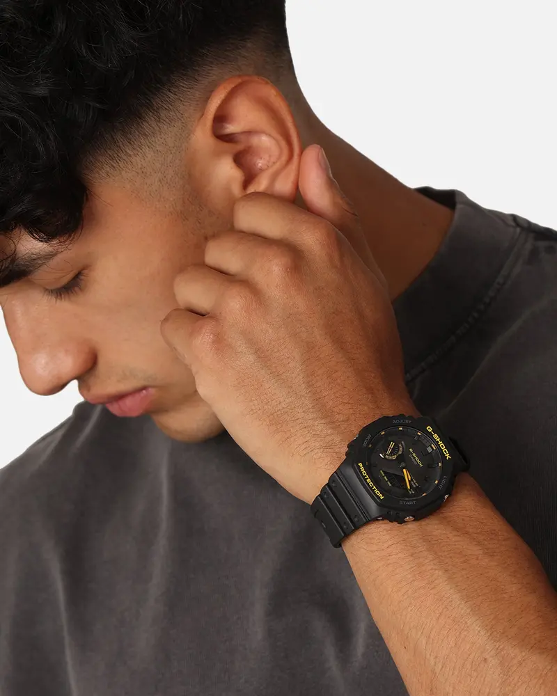 G-Shock Gab2100cy-1A 'Black And Caution Yellow' Watch Black/Yellow 1