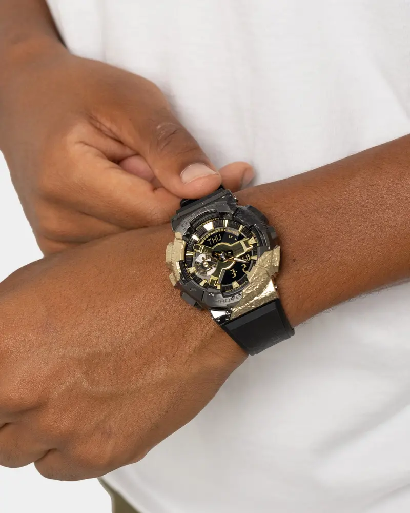 G Shock Gm114gem-1A9 Adventure's Gem Black/Gold 1