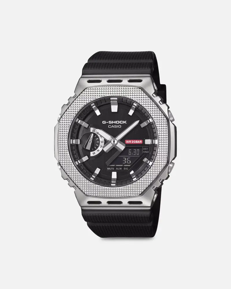 G Shock Gm2100m-1A Watch Silver/Black 1